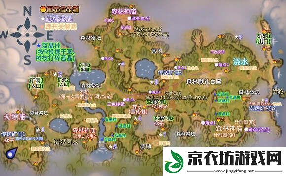 露玛岛地图坐标总汇