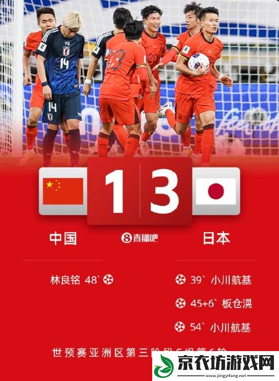 国足1:3日本但获5年来首粒进球-你给今晚国足几分