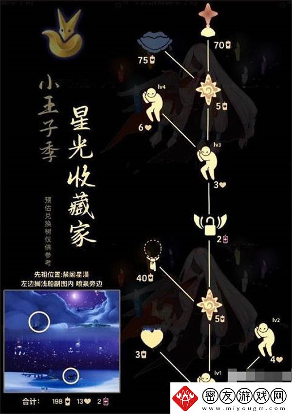 光遇星星收集者兑换图一览